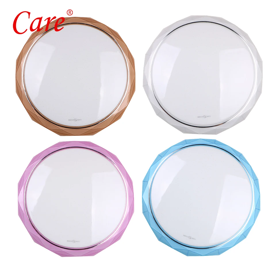 

Care 4 colors Star Diamond Ceiling Lights Lamp Plafon Led Home Lighting Led Ceiling Light Modern Lamp Bedroom Kitchen Fixtures
