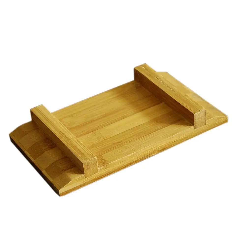 Бамбуковая тарелка для суши прямоугольная платформа для приготовления суши сашими японская и Корейская кухня японская посуда сервировочная тарелка гэта