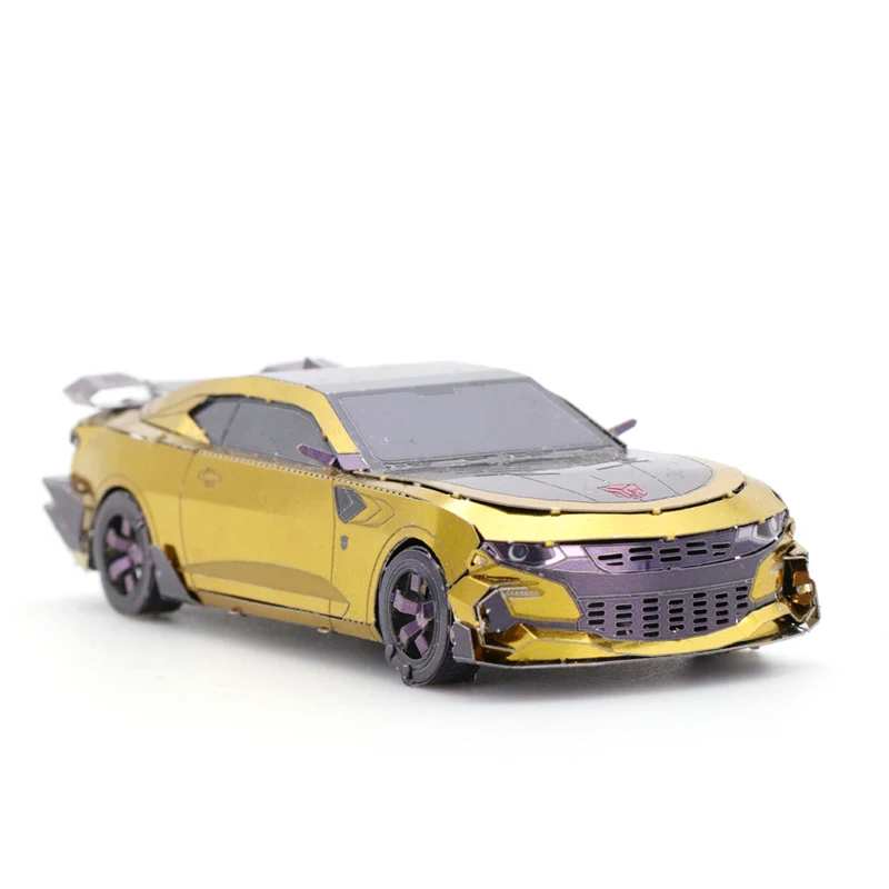 Cena 3D DIY puzzle metalowe Model autoboty ręcznie montaż cięcia puzzle kolekcjonerskie zabawki edukacyjne dla dorosłych dzieci prezenty