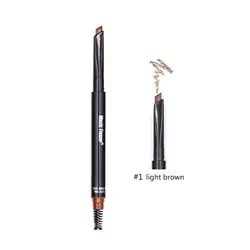 Удлиненная совершенство бровей Eye Liner Pencil коричневый или черный с точилка крышкой лица Косметика Make Up Красота карандаш