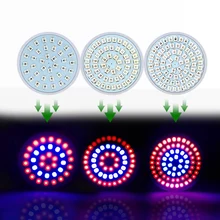 VBS 220v E27/GU10/MR16 Фито лампы для растений, SMD2835 3W/4 W/5 W Крытый полный спектр светодиодный светильник для сада тента