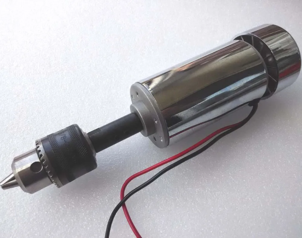 

BEST! 300W DC Spindle motor , DC12-48V 12000rpm, Engraving milling grind air-cooling spindle motor