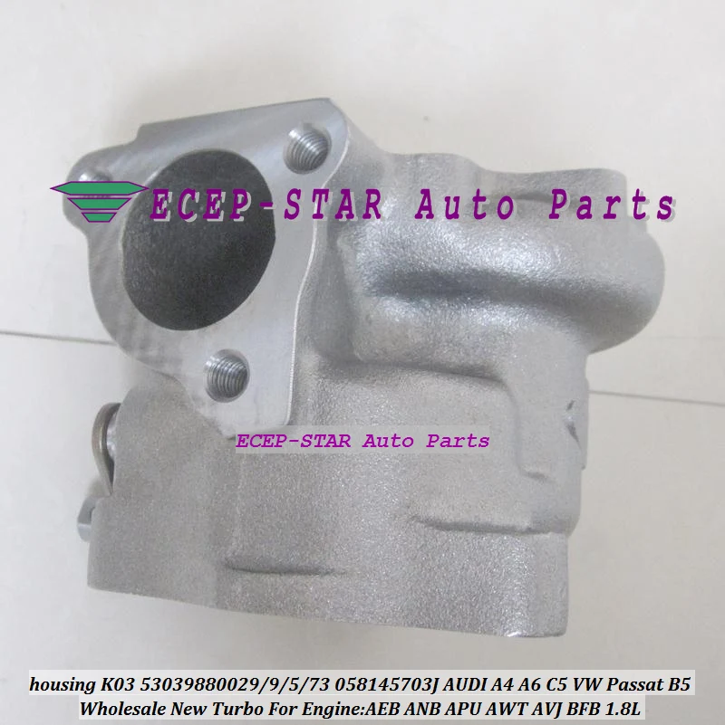 Turbine housing K03 29 53039880029 53039700029 058145703J Turbo For AUDI A4 A6 C5 VW Passat B5 1.8T AEB ANB APU AWT AVJ BFB 1 (6)