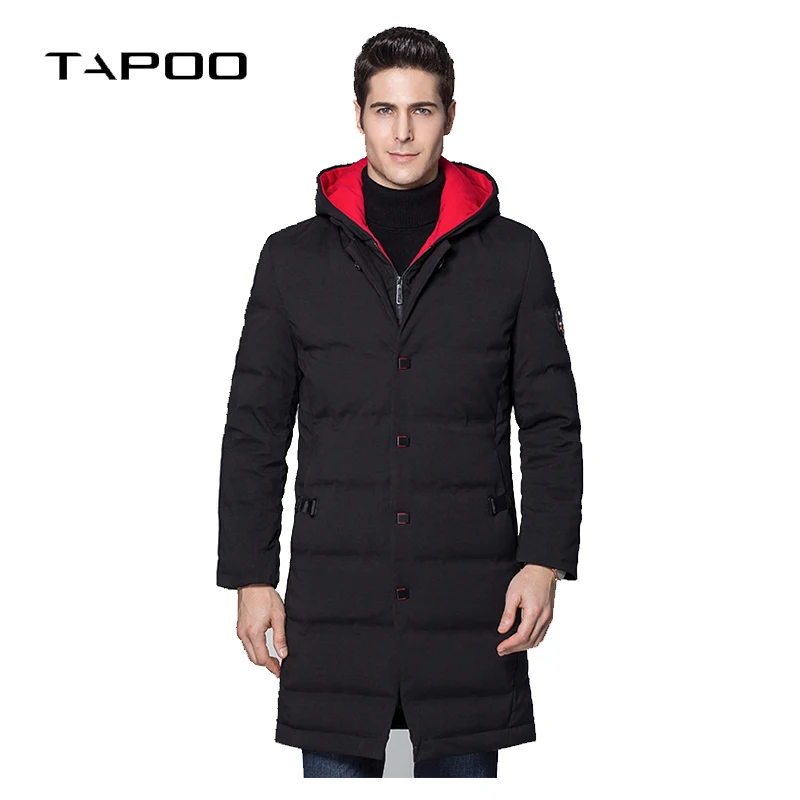 Бренд для русской зимы, мужская повседневная куртка на 90% белом утином пуху, мужские пуховики и пальто, теплые куртки, мужское пуховое пальто