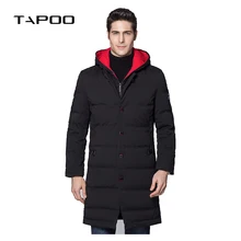 Бренд для русской зимы, мужская повседневная куртка на 90% белом утином пуху, мужские пуховики и пальто, теплые куртки, мужское пуховое пальто