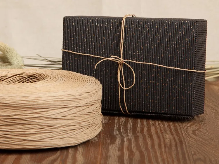 

Natrual kraft Paper Rope for Gift Box Wrapping,Wedding/Xmas Decoration,Cookie/Cake/Gift/Kitchen Sweets DIY High Quality 10M