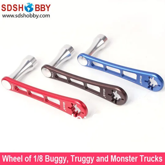 

Multi Tool- Brown/ Red/ Blue Color for Wheel & Flywheel of 1/8 Buggy, Truggy and Monster Trucks