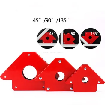 

25/30/50/80LB Welding Positioner Equipment Heavy Magnetic Triangle Polygon Welding Processing Fixed Welding Tool Without Switch