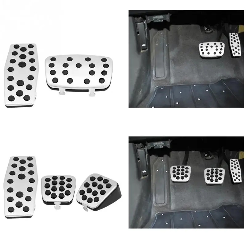 Car Accelerator Clutch Brake Foot Pedals Cover Treadle Non Slip for