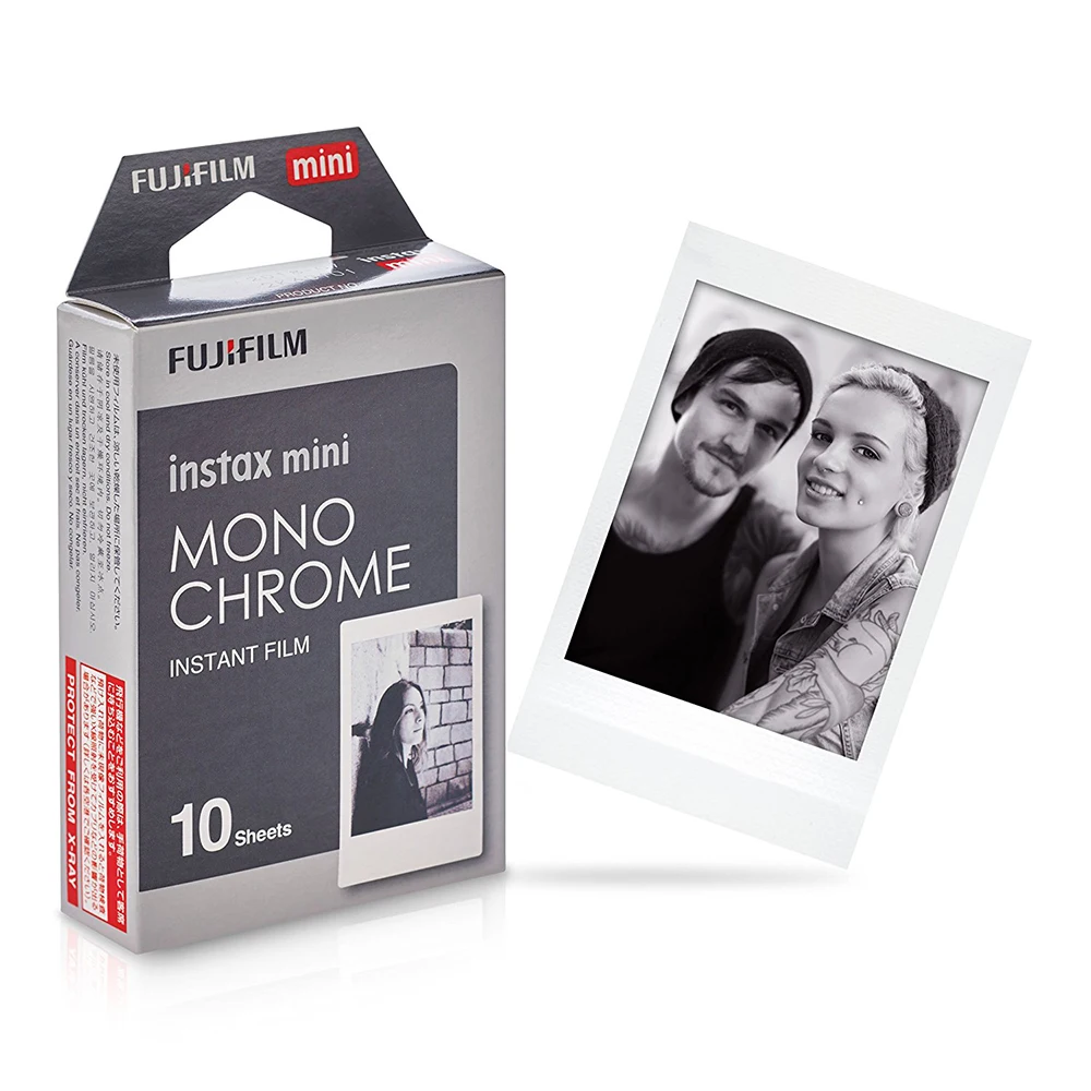Fujifilm Instax Mini 8 пленка монохромная + черная фото для LINK 11 9 7s 25 70 90 камера Бесплатный