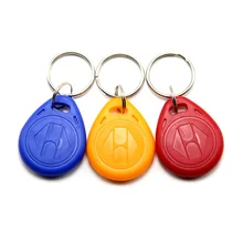 100 шт 125 кГц RFID перезаписываемый EM4305 чип ключ Брелки маркер брелок для карты Писатель