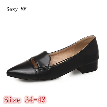 

Low High Heels Women Pumps High Heel Shoes Stiletto Woman Party Wedding Shoes Kitten Heels Plus Size 34 - 40 41 42 43