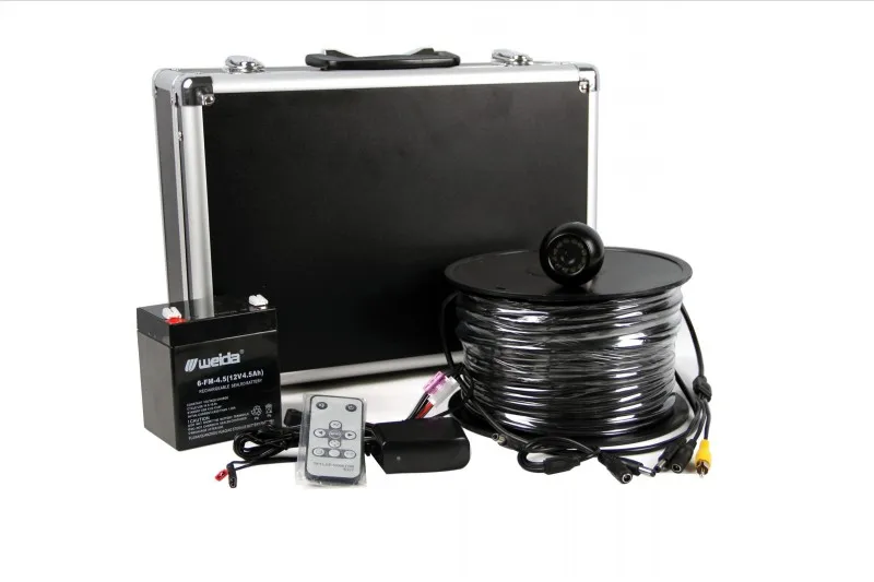 Dome Shape Underwater Fishing Camera Kit with