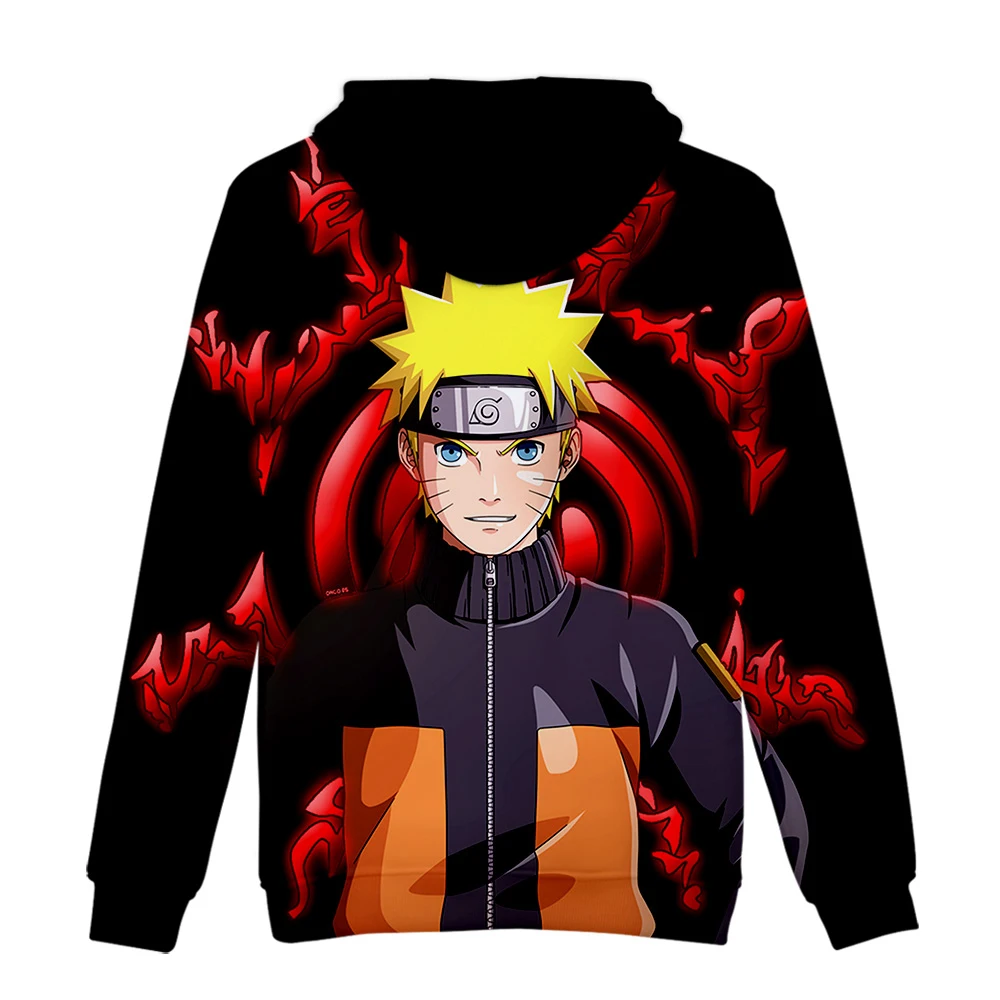 New 3D Printing Hoodie Anime Naruto Hooded Fashion Hip Hop Sweatshirt 3D Naruto Hoodies Men Pullovers Winter/Autumn Outwear