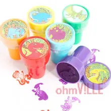 Динозавр Марки(398a6g9k) Прекрасные Игрушки Stampers Для Детского Кресла Материал~ Гарантировано Качество