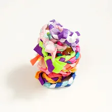 Оптовая продажа 1000 шт./лот 25 цвета смешанные Плетенки косы Hairband Веревка Хвост Держатель Emi Джей Как Связи Волос резинки Для Волос