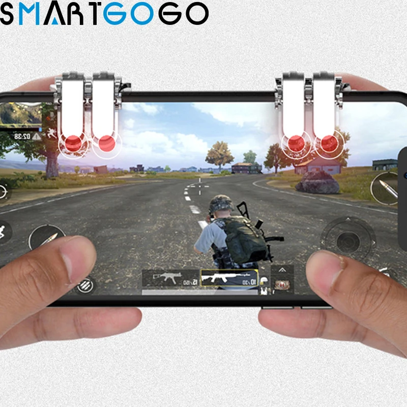 W6 геймпад pubg Кнопка контроллера для смартфона мобильный контроллер игровой