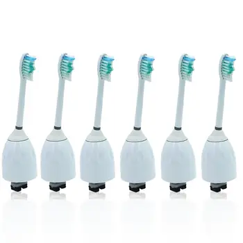 

Pack of 6 Toothbrush Replacement Heads for Philips Sonicare E Sereis Essence Elite HX7022 Hygiene Care Clean