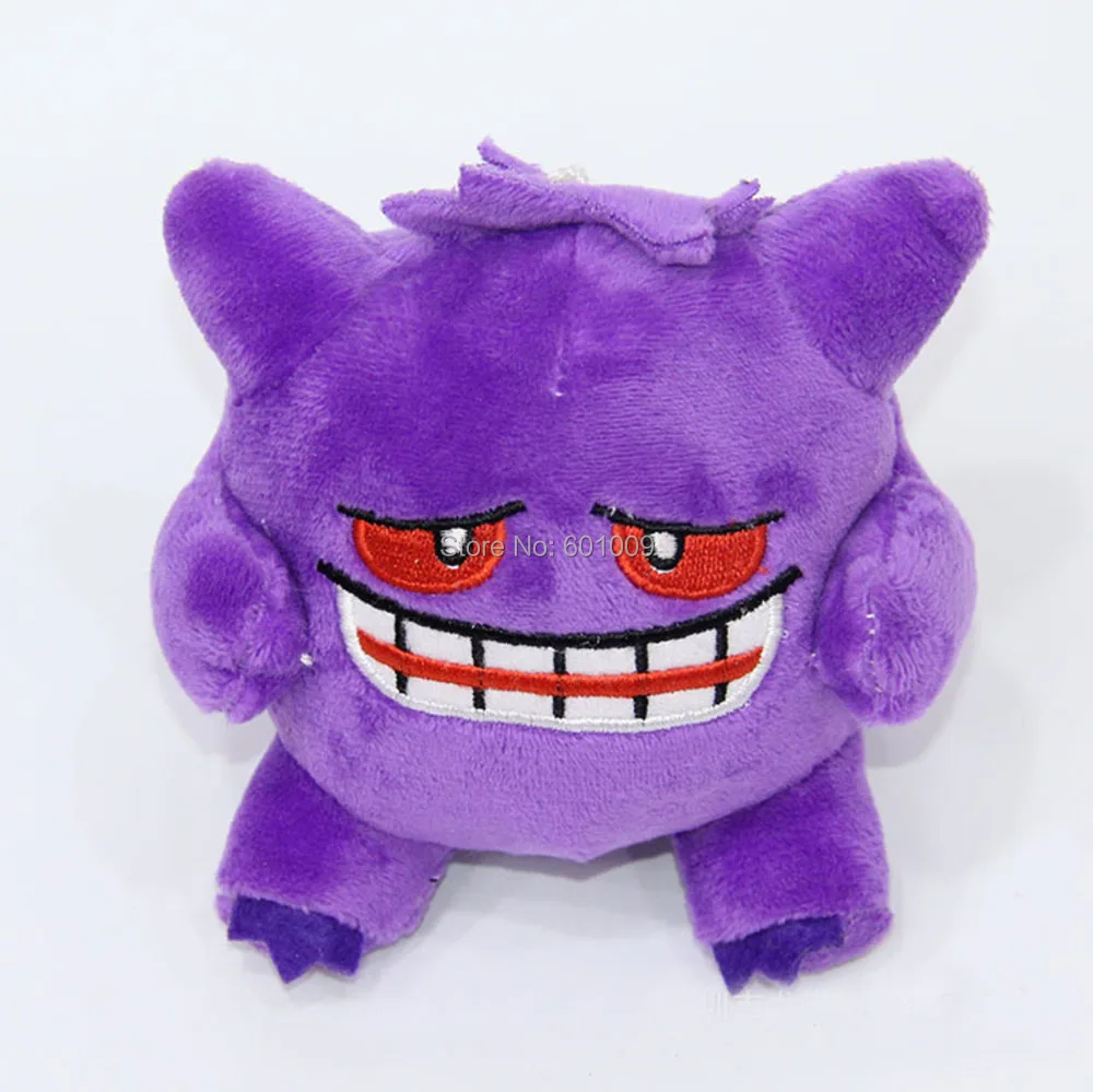 Новый 5 &quot13 см Gengar брелок Плюшевая Кукла мягкий аниме мультфильм для детей PCXB|gengar