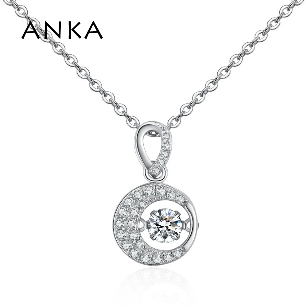 

ANKA Planet Pendant Necklace With AAA Cubic Zirconia Fashion CZ Best Necklace For Friend Christmas Gift #133911