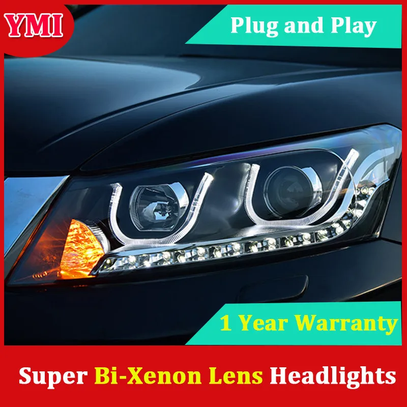 Head Lamp For Honda Accord 8th headlights Assembly 2008 2012 LED