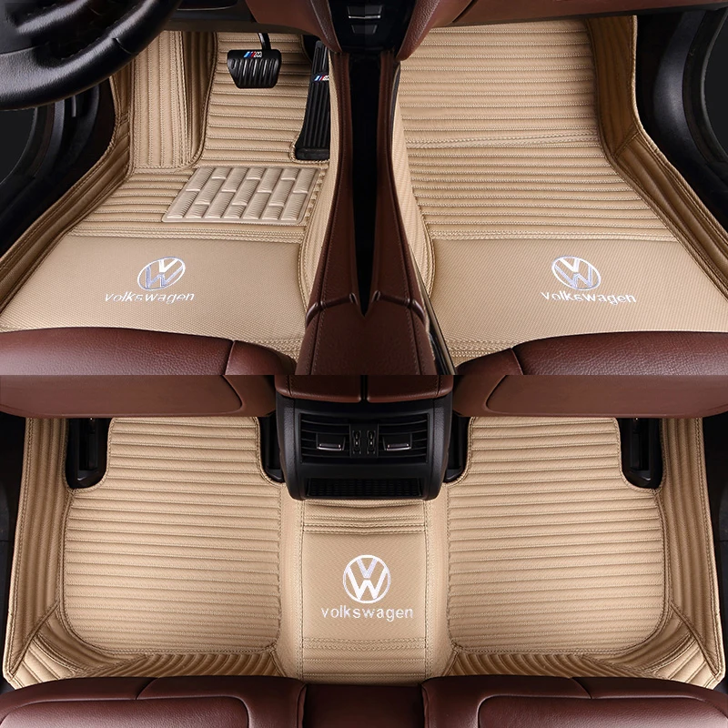 Пользовательские автомобильные коврики для Volkswagen vw Beetle Touareg Tiguan Phaeton vw EOS Magotan Scirocco Multivan sharan вариант