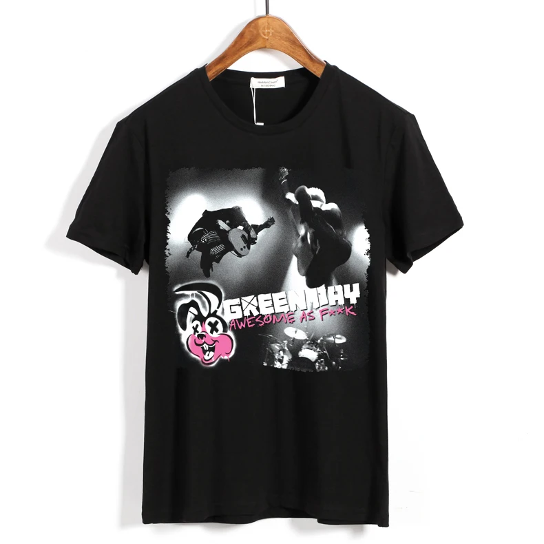 31 designs Vintage Punk style Green Day Rock Brand white black shirt 3D fitness 100%Cotton skateboard Streetwear Harajuku tee