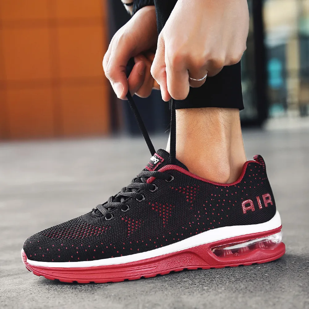 Мужская спортивная обувь дышащая для бега Zapatillas Hombre Deportiva высокое качество