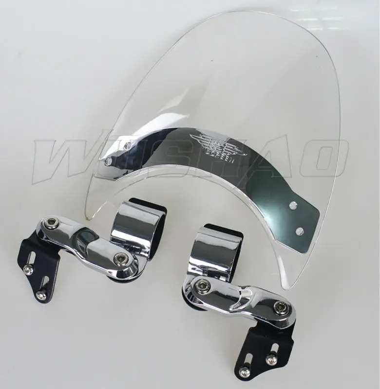 Windshield WindScreen For 2004 2005 Harley Dyna Super Wide Glide FXDI