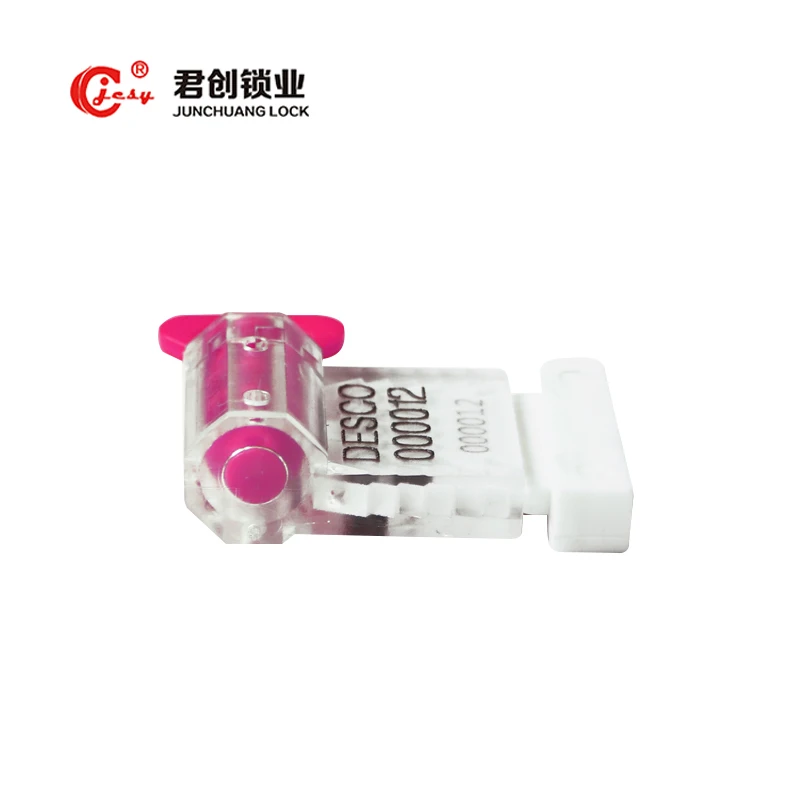 

JCSY JCMS006 custom gas meter seal lock for security seal with logo label numbers 500pcs