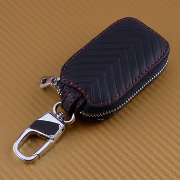 

Zipper Car Remote Key Shell Case Smart Holder Fob Organizer Keychain Bag