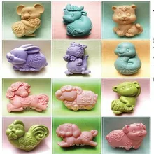 Пищевая форма для торта/силиконовая форма для торта/12 зодиака набор, 12/шт