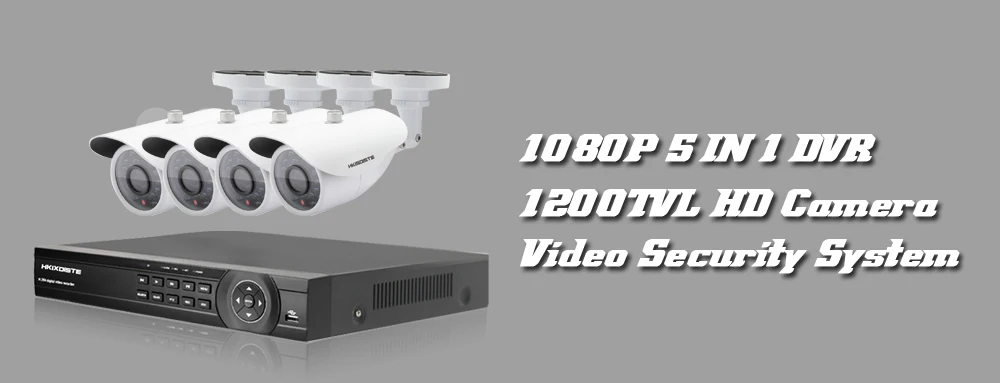 4CH 1080P HDMI P 1080 P DVR SONY 1200TVL HD наружная камера безопасности Система 4 канала CCTV AHD DVR комплекты ночного видения камеры видеонаблюдения комплект