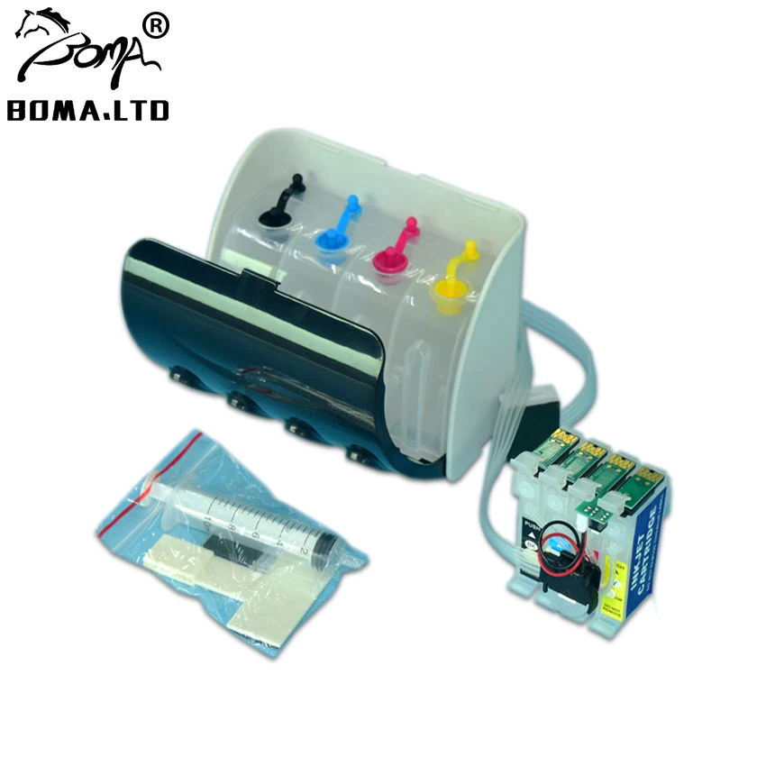

34XL T3461-T3464 T3471-T3474 Ciss System With Auto Reset ARC Chip For EPSON Workfore Pro 3725DWF 3720DWF WF 3725 WF 3720