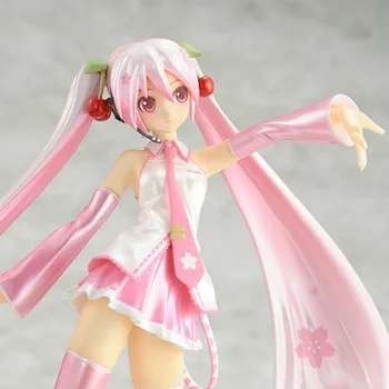 

1pcs Japanese Anime Hatsune Miku Cherry Blossoms Feat Pvc Model Collection One Piece Action Figure For Christmas/birthday Gift