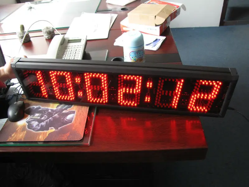 

5 6 led countdown timer secondmeter wedding
