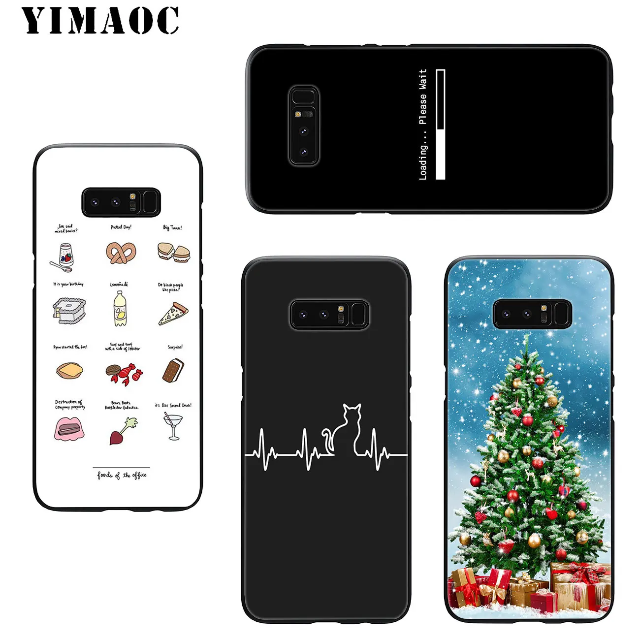 YIMAOC офисный Забавный Мягкий силиконовый чехол для телефона Samsung Galaxy S20 Ultra S10 Lite S9 S8