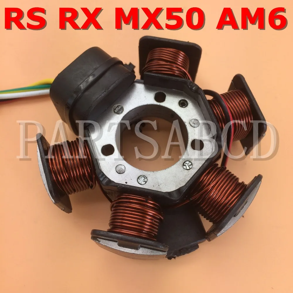 Partsabcd Aprilia RS50 RX50 MX50 RS RX MX 50 AM6 Tuono статора генератора плиты генератор
