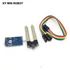 Placa de desarrollo de módulo Electrónica Inteligente con Sensor de humedad y detección de humedad del suelo higrómetro Robot DIY coche inteligente para Arduino ► Foto 3/6