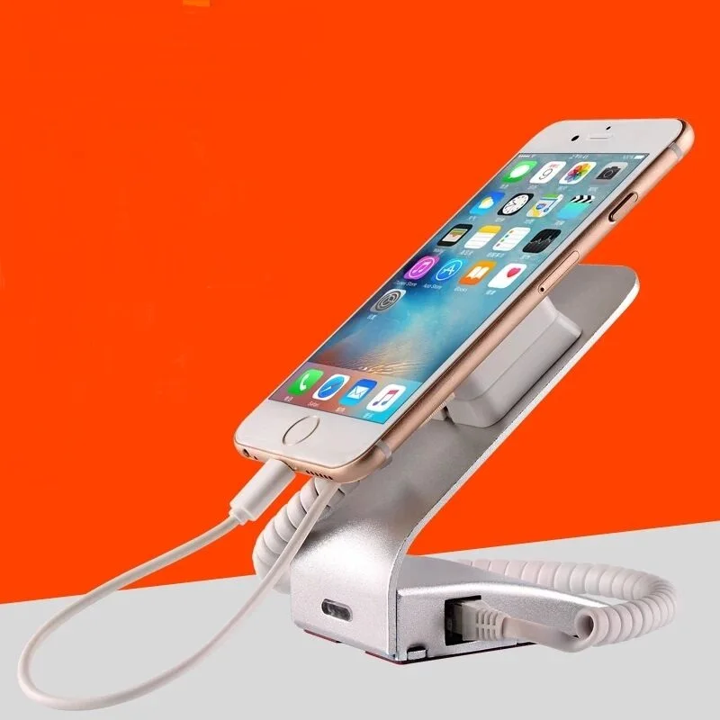 cell phone anti theft sticker pull box cable alarm sensor