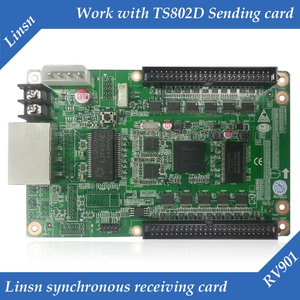 

LINSN RV901 Full Color LED display Receiving card work with Linsn TS802D sending card