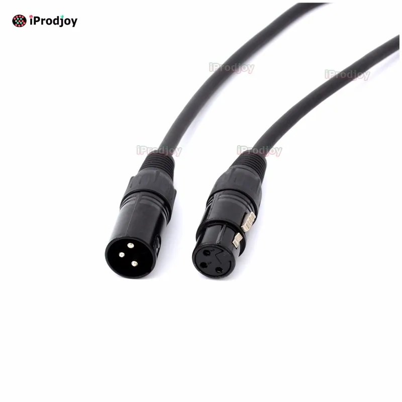 DMX512 Distributor Amplifier 4 way Splitter Stage Light With 10 piece 2 Meter Signal Cable (3)