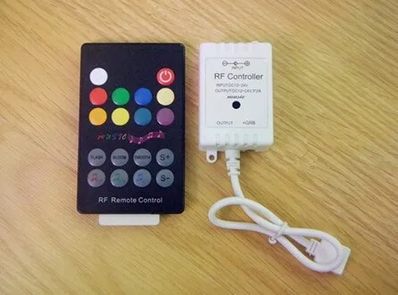 

LED music controller18key RGB RF DC12-24V