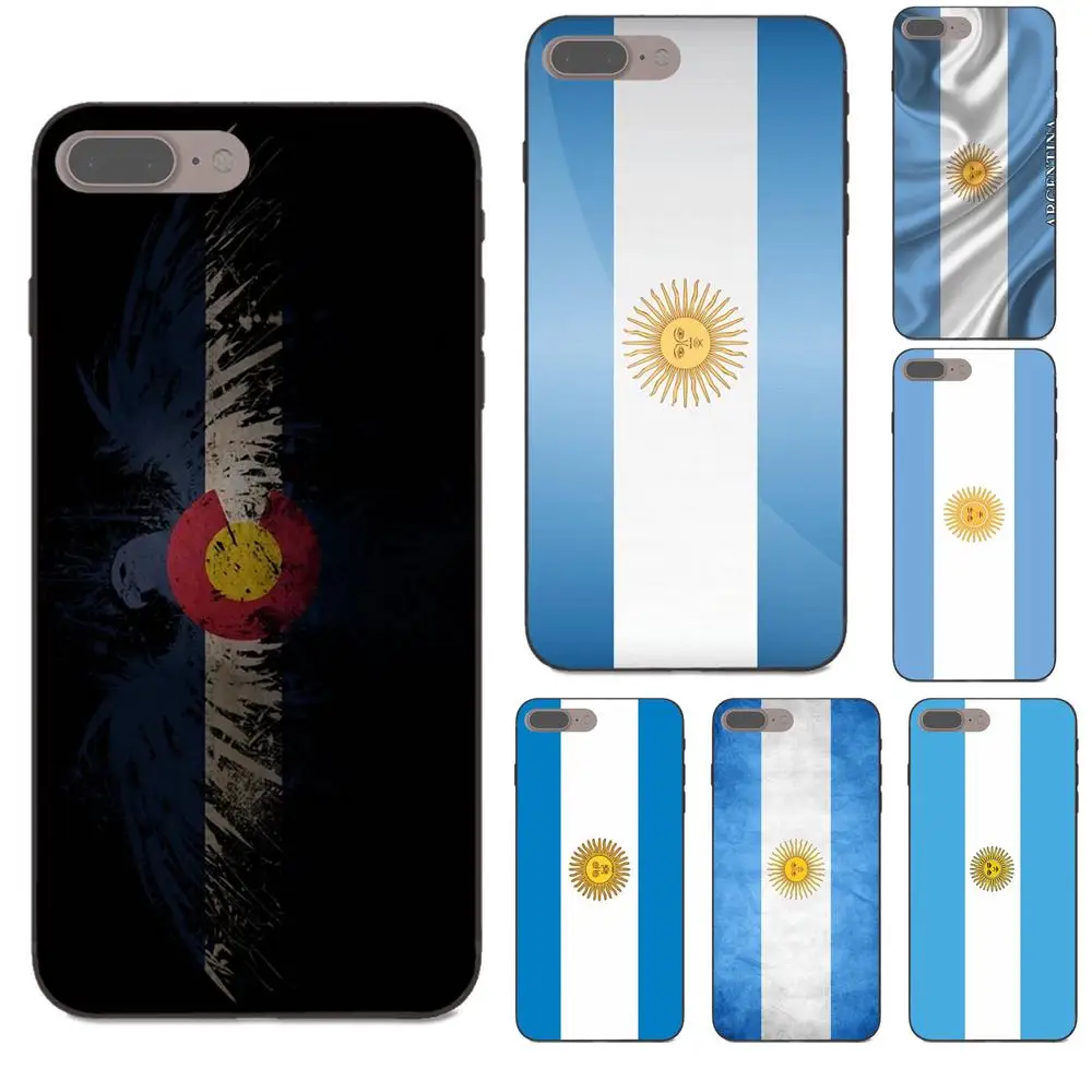 

Argentina National Flag Soft Case Cover For Xiaomi Redmi Note 2 3 4 4A 4X 5 5A 6 6A Plus Pro S2 Y2
