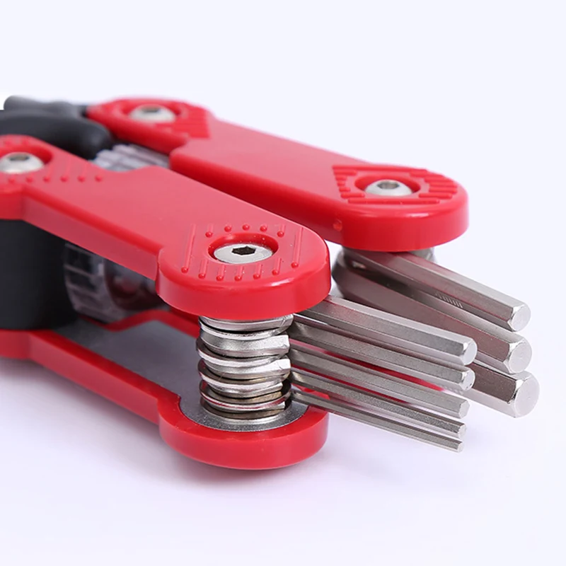 

15 in 1 Ratchet Screwdriver Folding Hex Key Wrench Adjustable Handle for Best Torque HYD88
