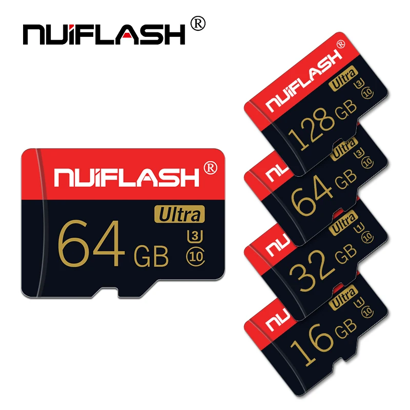 Карта памяти Nuiflash 32 64 128 Гб Micro SD ГБ 256 512 карта SD/TF флэш microSD для телефона|Карты