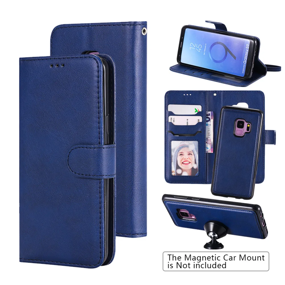 

2 in 1 Detachable Case For Samsung Galaxy J1 J3 J5 J7 2016 2017 J2 Pro J4 J6 J8 2018 J7 Duo J5 Prime Magnetic Leather Book Cover