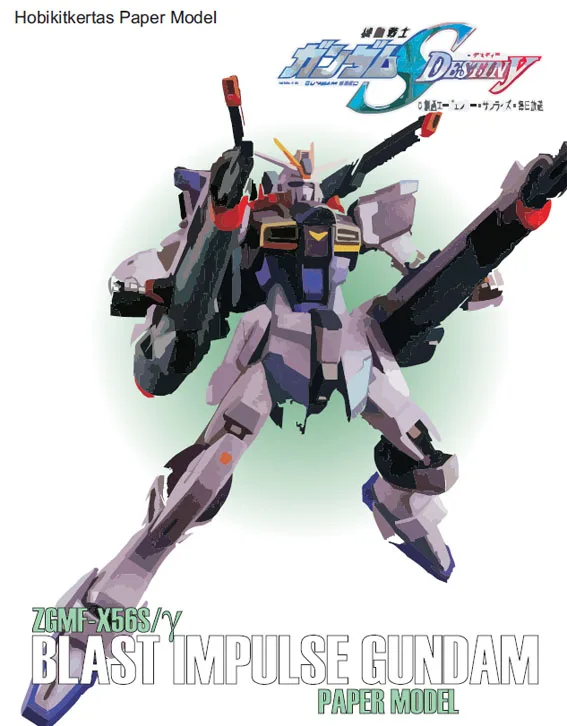 

Proportional Gundam ZGMF-X56S Blast Impulse Gundam