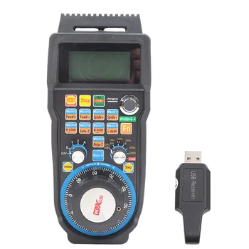 

2.4G CNC 3 axis wireless hand wheel MPG remote controller MACH3