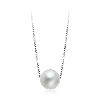 

OneQuarter Sterling Silver Pearl Necklaces Fashion S925 Clavicle Chain Necklaces for Women Personalized Necklace Chain Jewelry